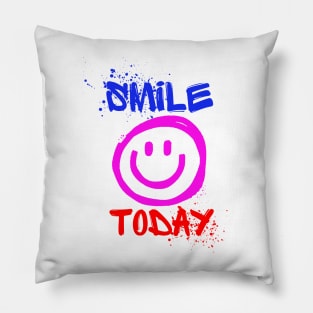 Smile Today with a Smiley Face Pillow