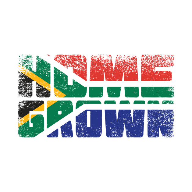 Home Grown South African Flag by ThyShirtProject - Affiliate