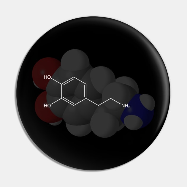 Dopamine Molecule Chemistry Pin by ChemECool