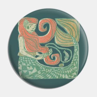 MCM (Mid Century Mermaid) Pin