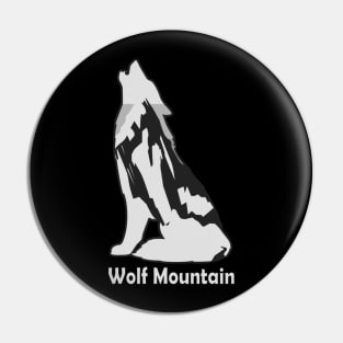 Wolf Mountain Pin