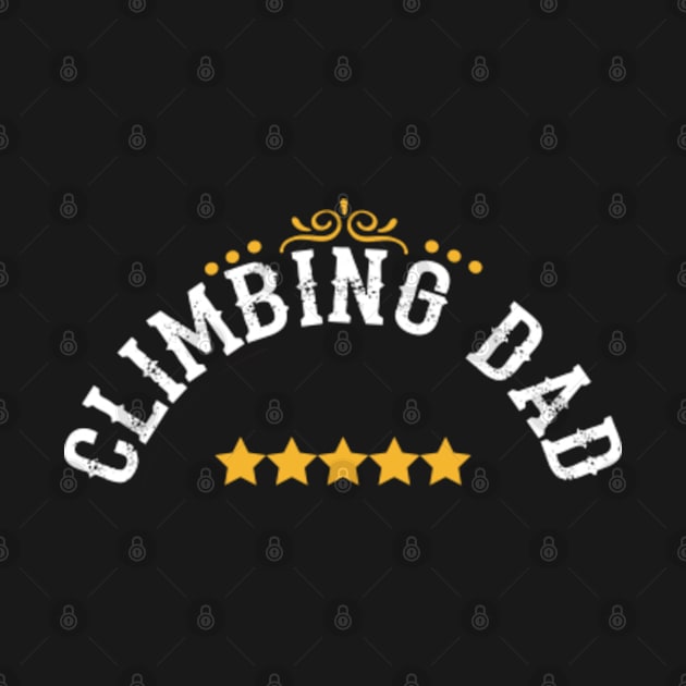 Climbing dad by graphicganga