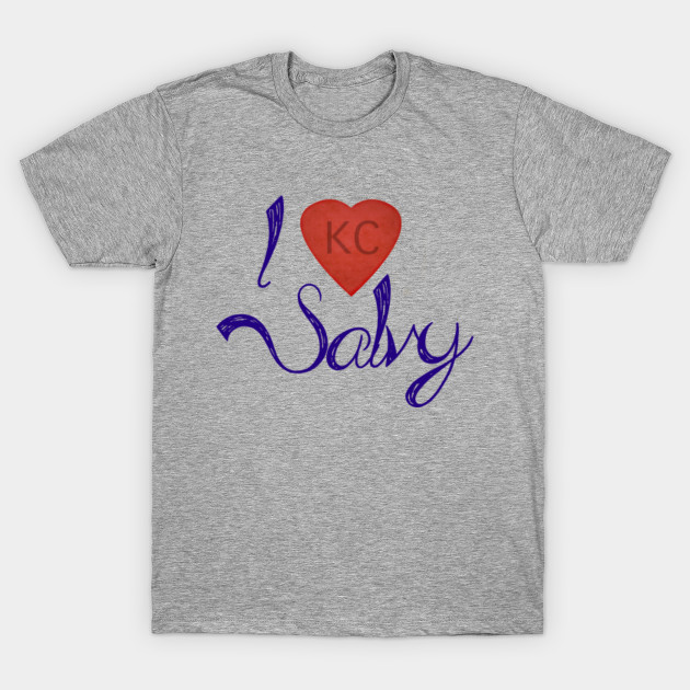 royals shirt with heart