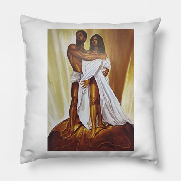 Protect Each Other Pillow by CoreDJ Sherman