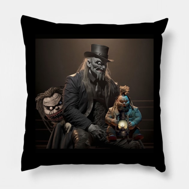 Uncle Howdy Pillow by Carterboy