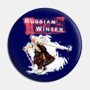 Russian Winter Pin