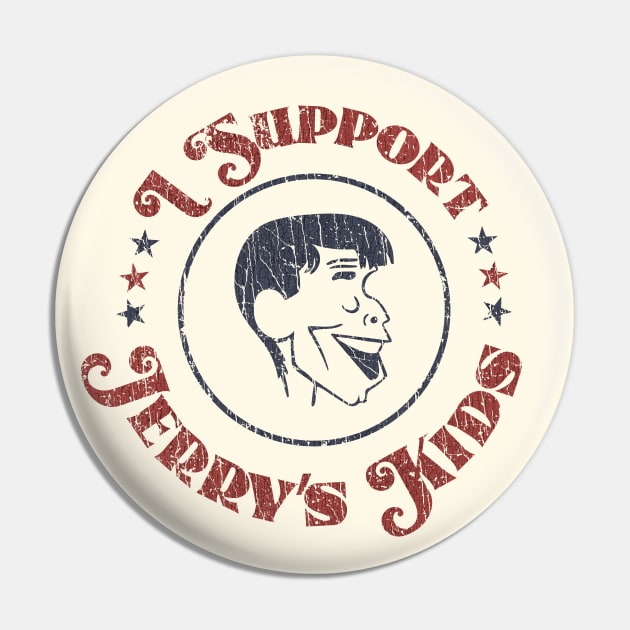 I Support Jerry’s Kids 1966 Pin by JCD666