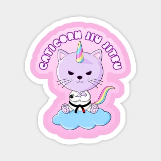 Caticorn Jiu Jitsu Magnet