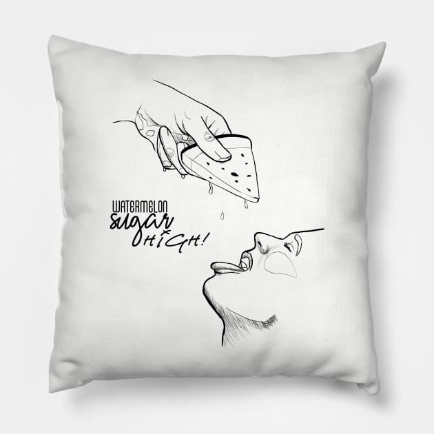 high! Pillow by ohnoballoons