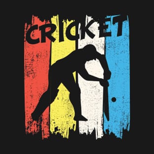 Cricket cricket player children vintage T-Shirt