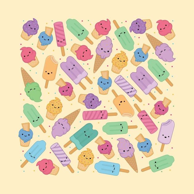 Ice Cream Pattern by Woah_Jonny