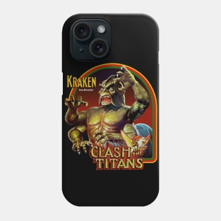 Kraken Vintage 80s Phone Case