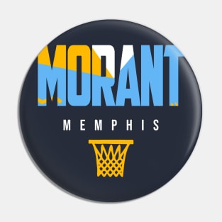 Morant Memphis Basketball Pin