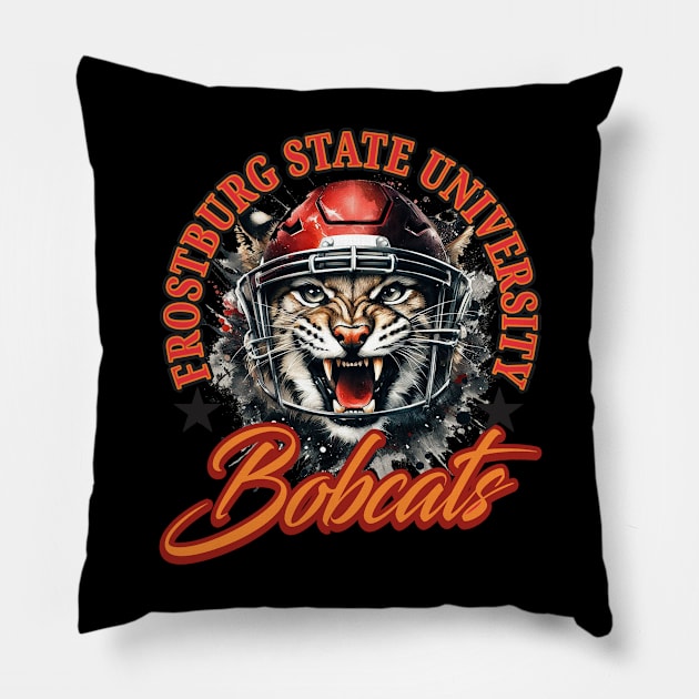 Bobcats Pillow by Billygoat Hollow