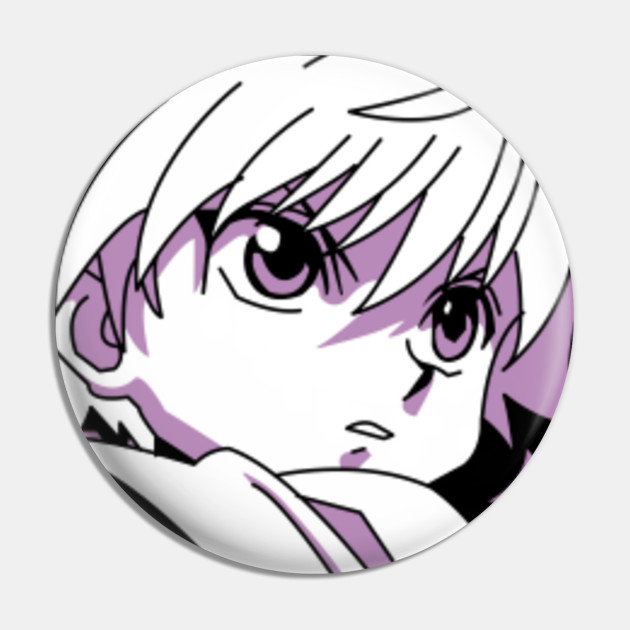 Anime Hunter X Hunter Killua Zoldyck Killua Zoldyck Pin Teepublic Uk