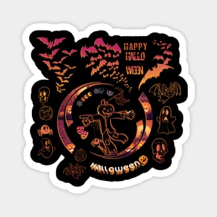 happy halloween Magnet