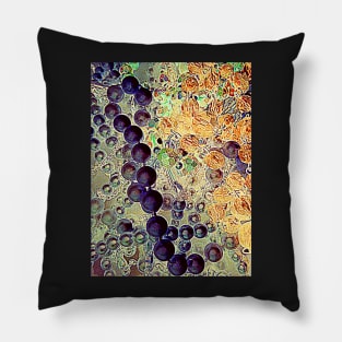 Vintage Beads or Molecules Pillow