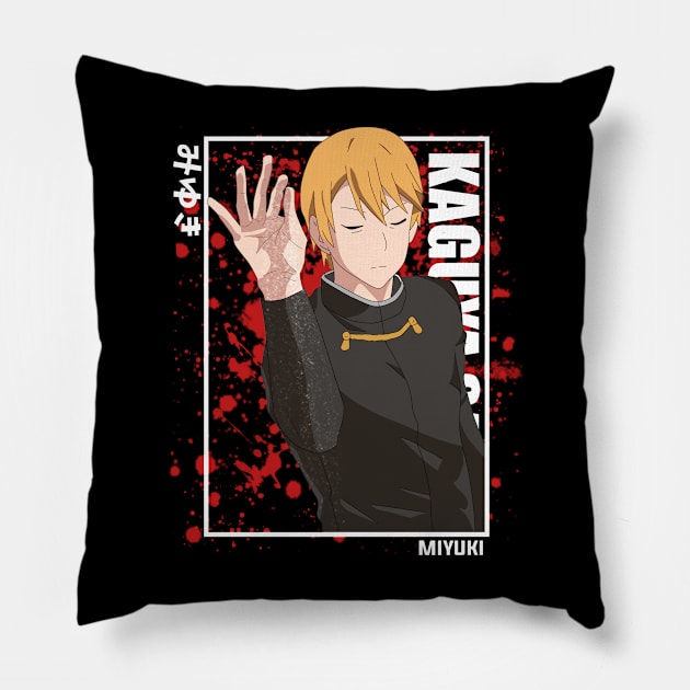 Miyuki Shirogane kaguya sama Pillow by Otaku Emporium