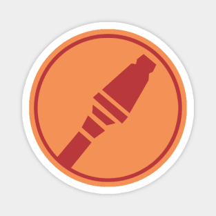 Team Fortress 2 - Red Soldier Emblem Magnet