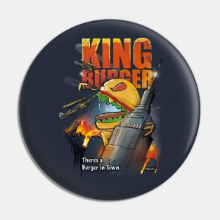 King Burger attack Pin