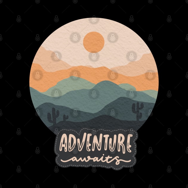 Let's travel Your Life is the best Adventure Explore the world travel lover fall autumn by BoogieCreates