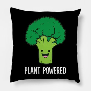 Funny Broccoli Lover Plant Powered Pillow