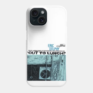 Eric Dolphy´s Out to Lunch cover redrawn by Maximiliano Lopez Barrios Phone Case