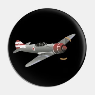 Lavochkin La-7 Soviet WW2 Fighter Pin