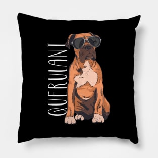 German boxer - Querulant Pillow