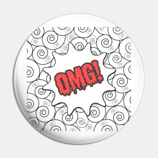 Oh my God - OMG Pin