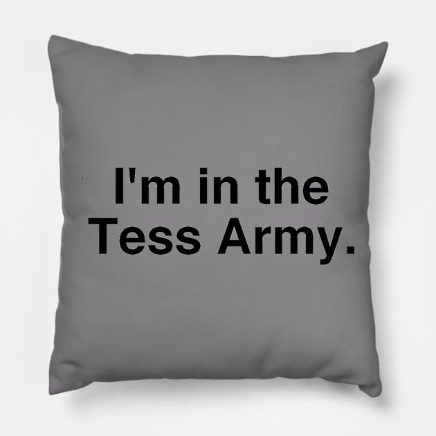 Tess Army Pillow by Tess Army