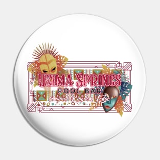 Uzima Springs Pool Bar Animal Kingdom Orlando Florida Pin