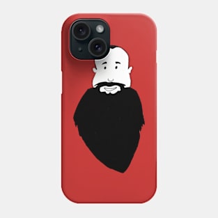 Blackbeard in red Phone Case