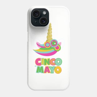 Cinco De Mayo, Unicorn, Unicorn Horn, Holiday Phone Case