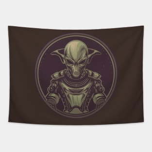 Alien Invasion Tapestry