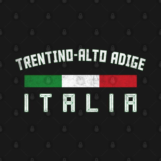 Trentino-Alto Adige / Italy Region Typography Design by DankFutura