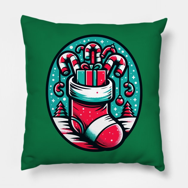 Stocking Stuffers Charm Pillow by Spaksu