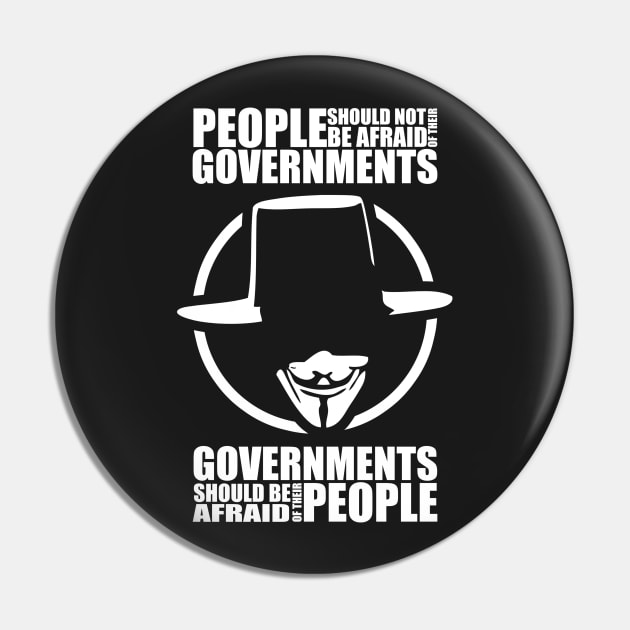 People Should Not Be Afraid of Their Governments Pin by Meta Cortex