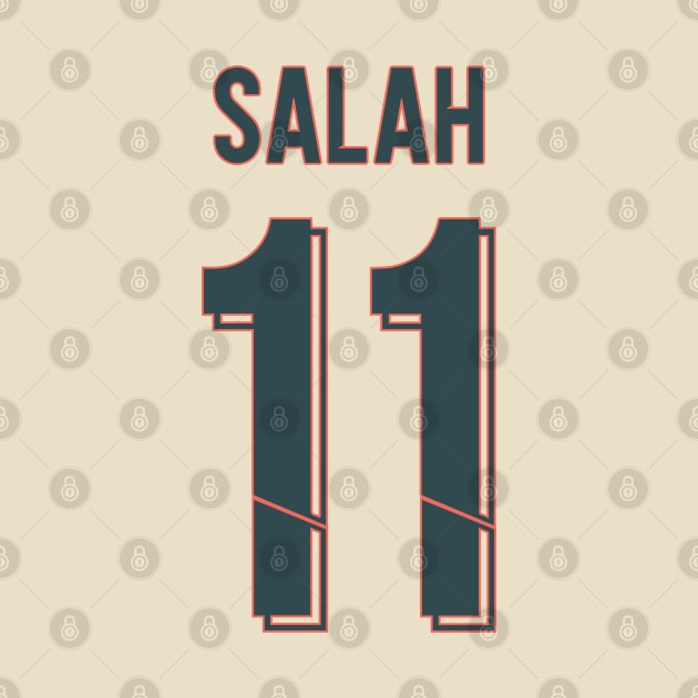 Mo Salah Liverpool jersey 21/22 by Alimator