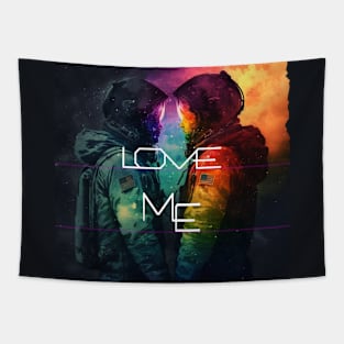 Two astronaut lovers Tapestry