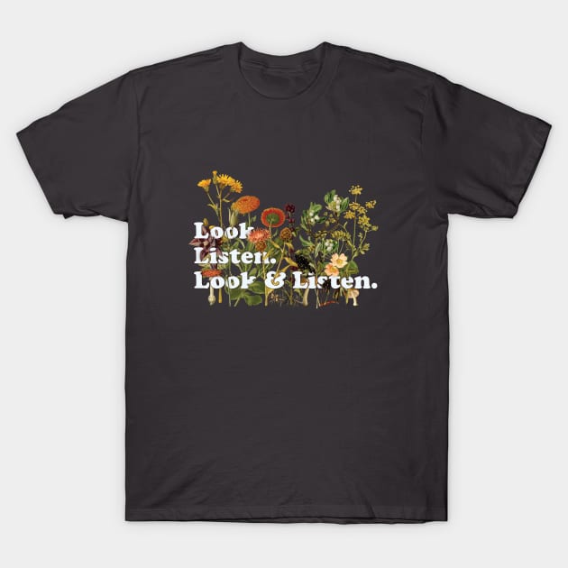Look And Listen Murder Series Fan T-Shirt Look And Listen Murder Series Fan T-Shirt