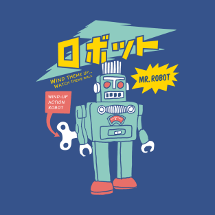 Robot Vintage toys T-Shirt