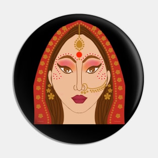 Indian Bengali Bride Pin