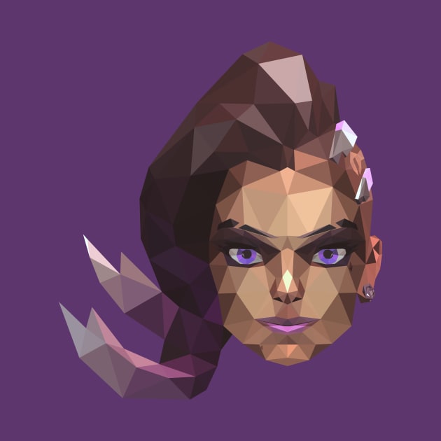 Triangle Low Poly Sombra by hoodwinkedfool