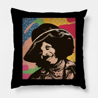 Vintage Poster - Sly Stone Style Pillow