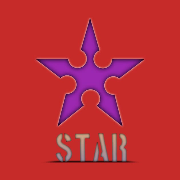 purple star by Menu.D