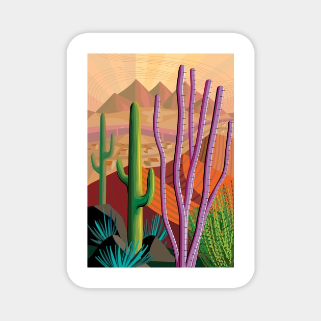 Tucson Magnet by charker