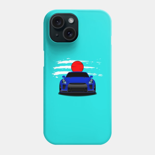 JDM R35 flag japan nissan GTR Phone Case by Car_Designer