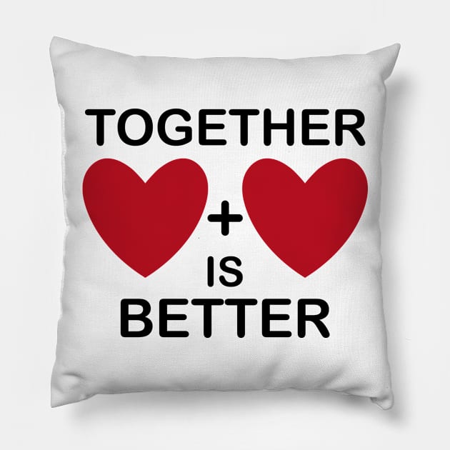 Together Pillow by JoanaJuheLaju1