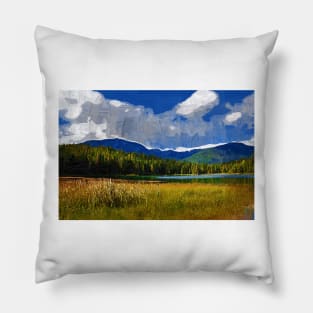 Mountain Lake Pillow